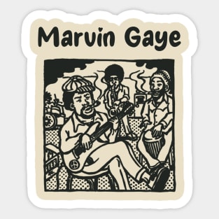 marvin g ll raggae jam sessions Sticker